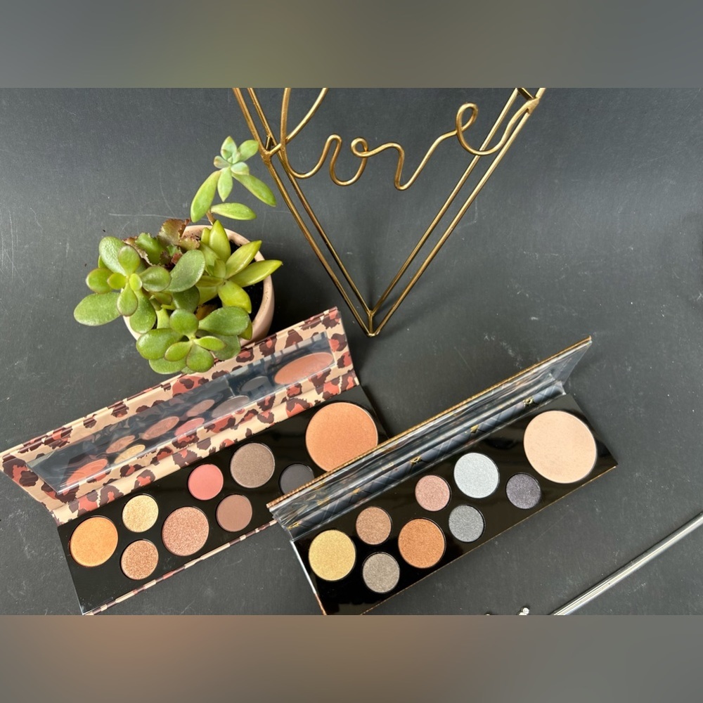 MAC Bundle 2 Eyeshadow Palettes & 2 Lipsticks NIB - Picture 2 of 8